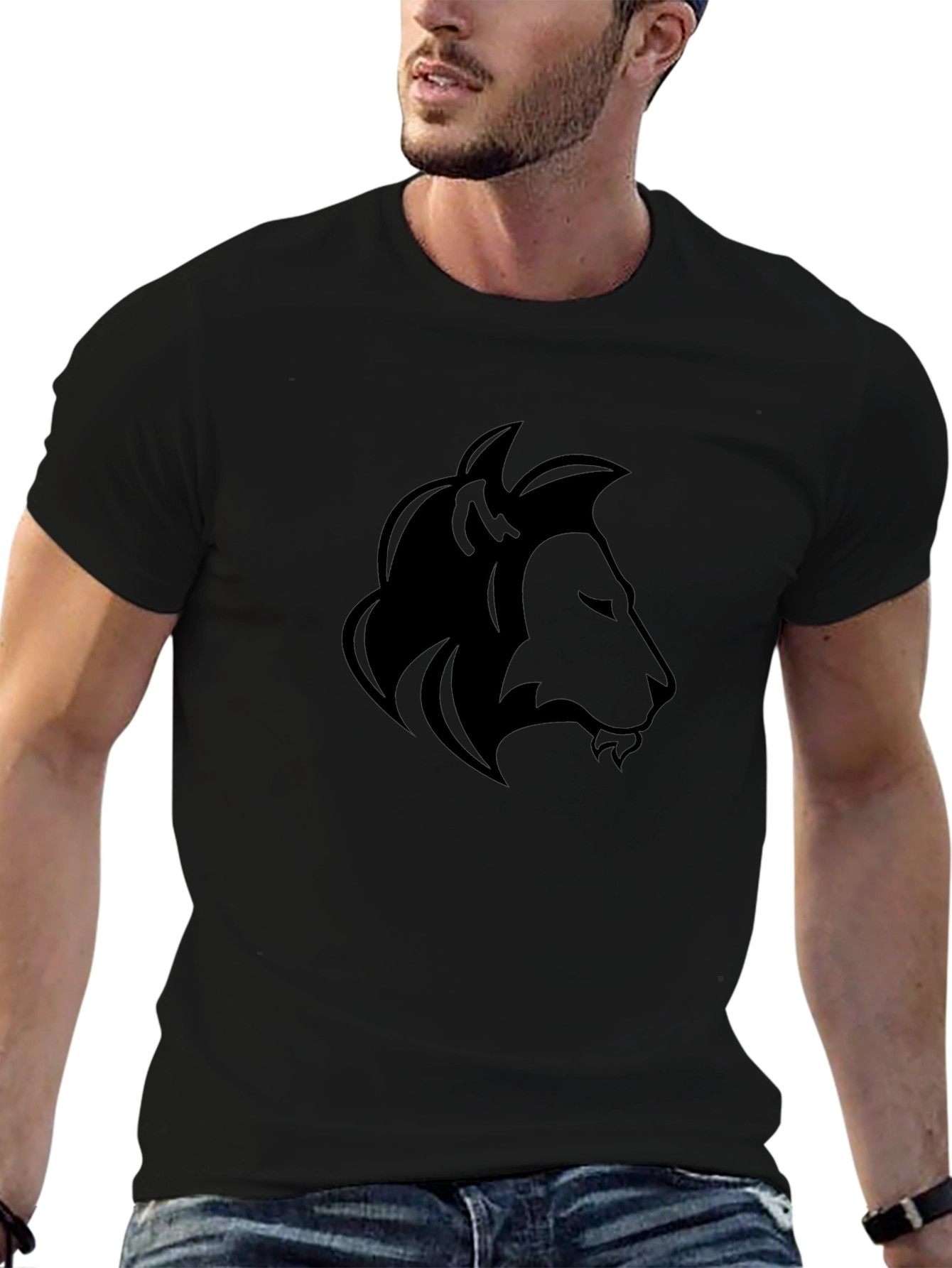 Black Lion Graphic T-Shirt