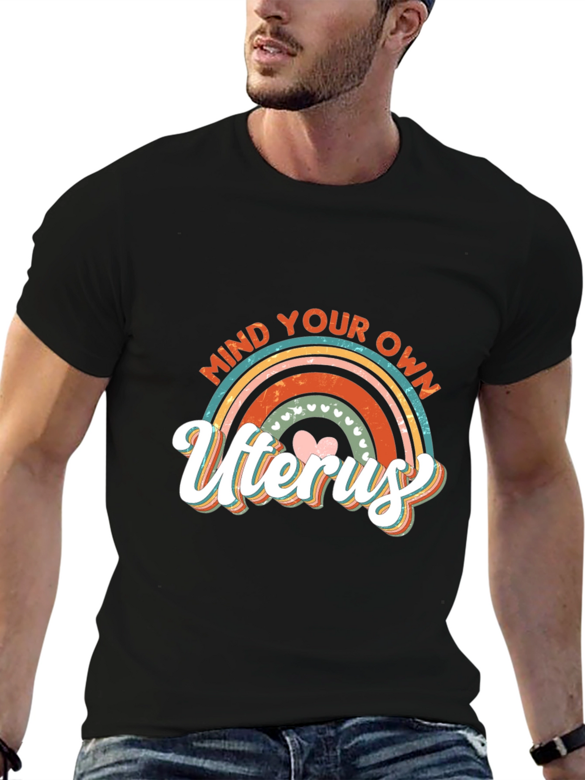 Mind Your Own Uterus Graphic Tee