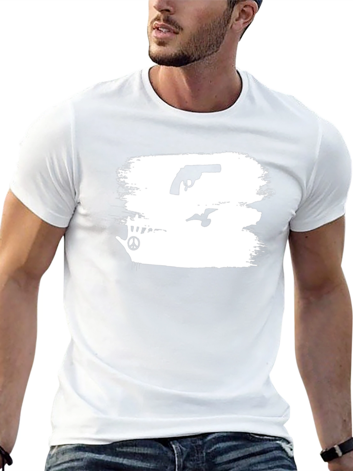 Peace Over Power Black T-Shirt