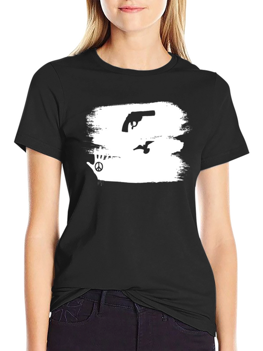 Peace Over Power Black T-Shirt