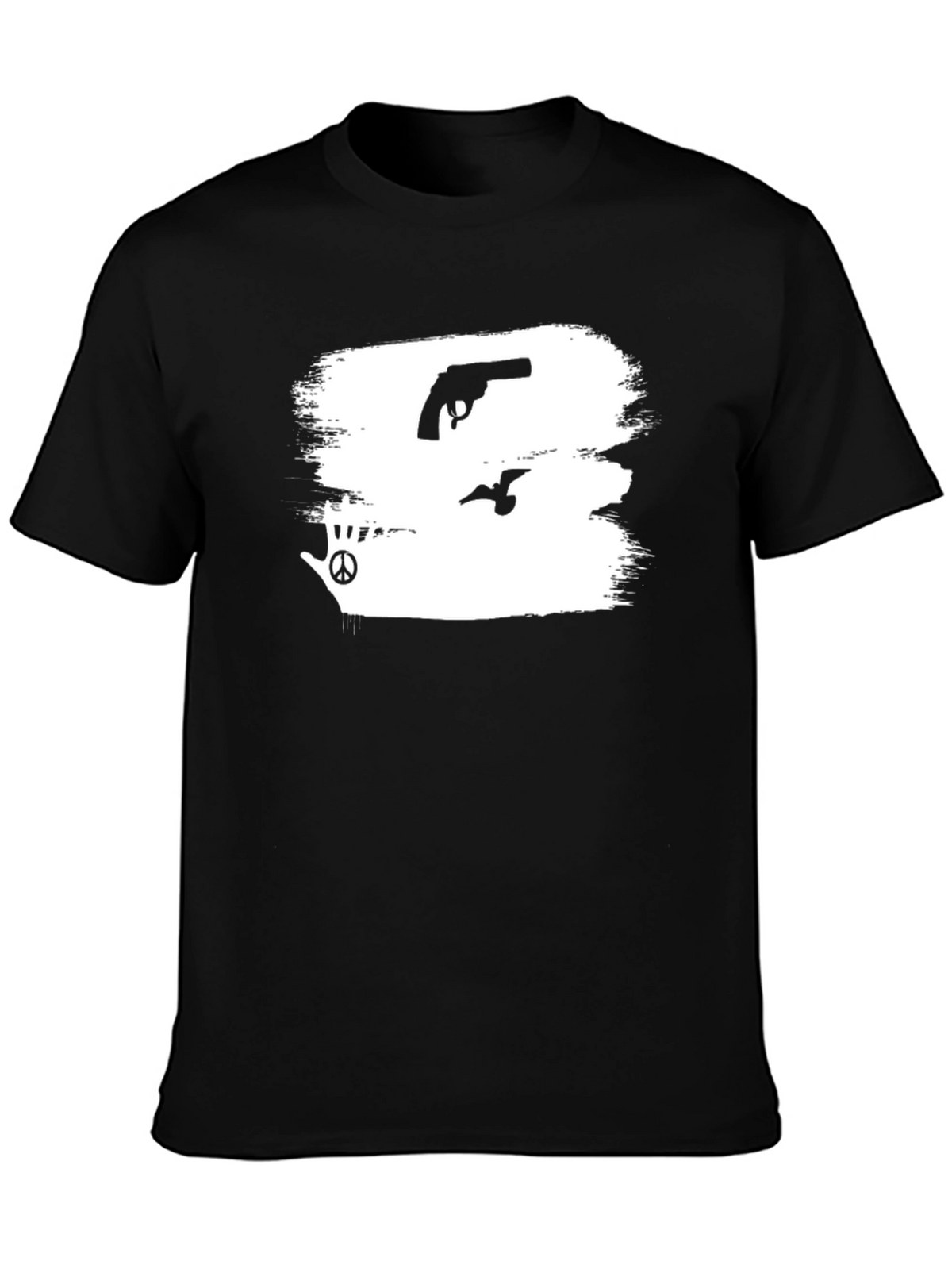 Peace Over Power Black T-Shirt