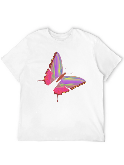 Butterfly Graphic Black T-Shirt