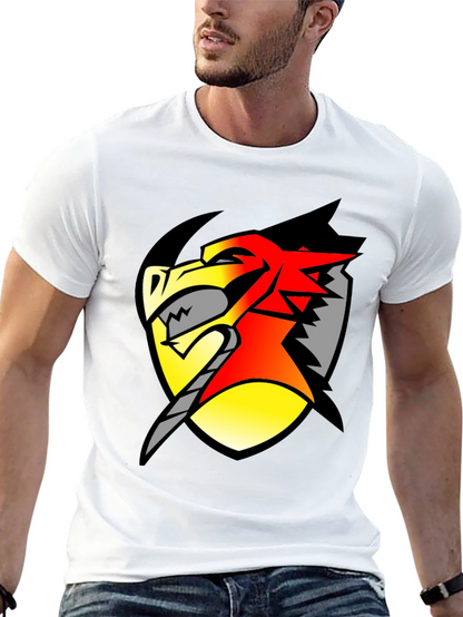 Dragon Shield Graphic Tee - Black