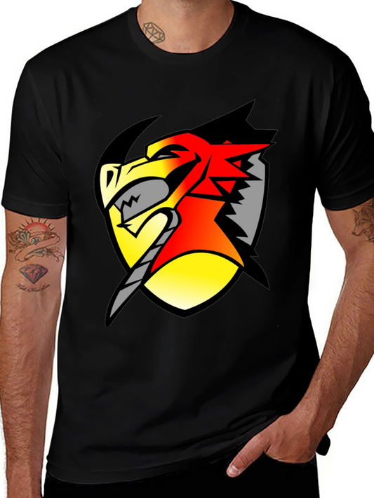 Dragon Shield Graphic Tee - Black