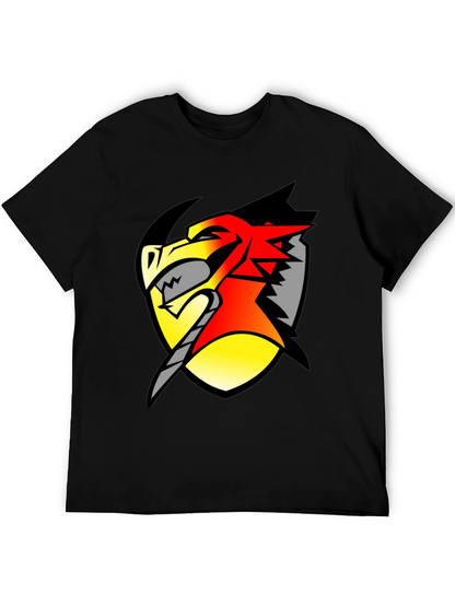 Dragon Shield Graphic Tee - Black