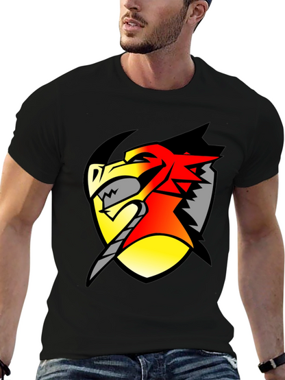 Dragon Shield Graphic Tee - Black