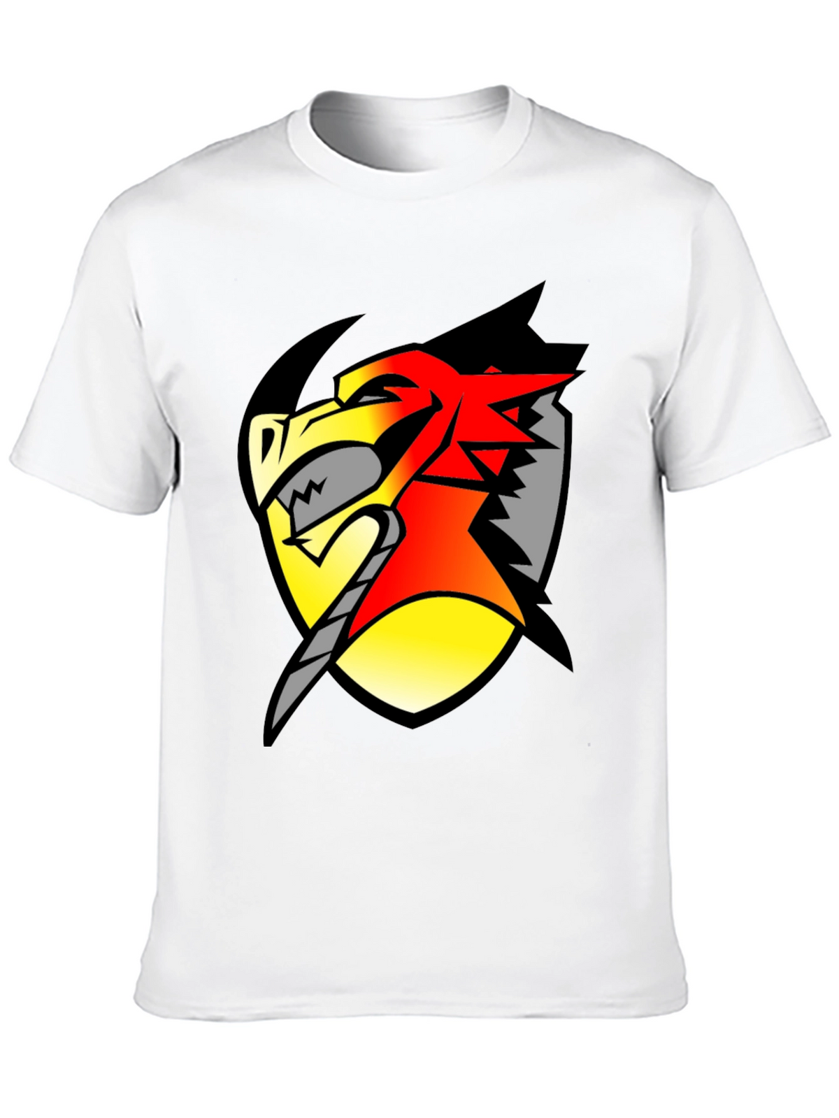 Dragon Shield Graphic Tee - Black