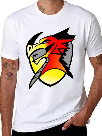 Dragon Shield Graphic Tee - Black