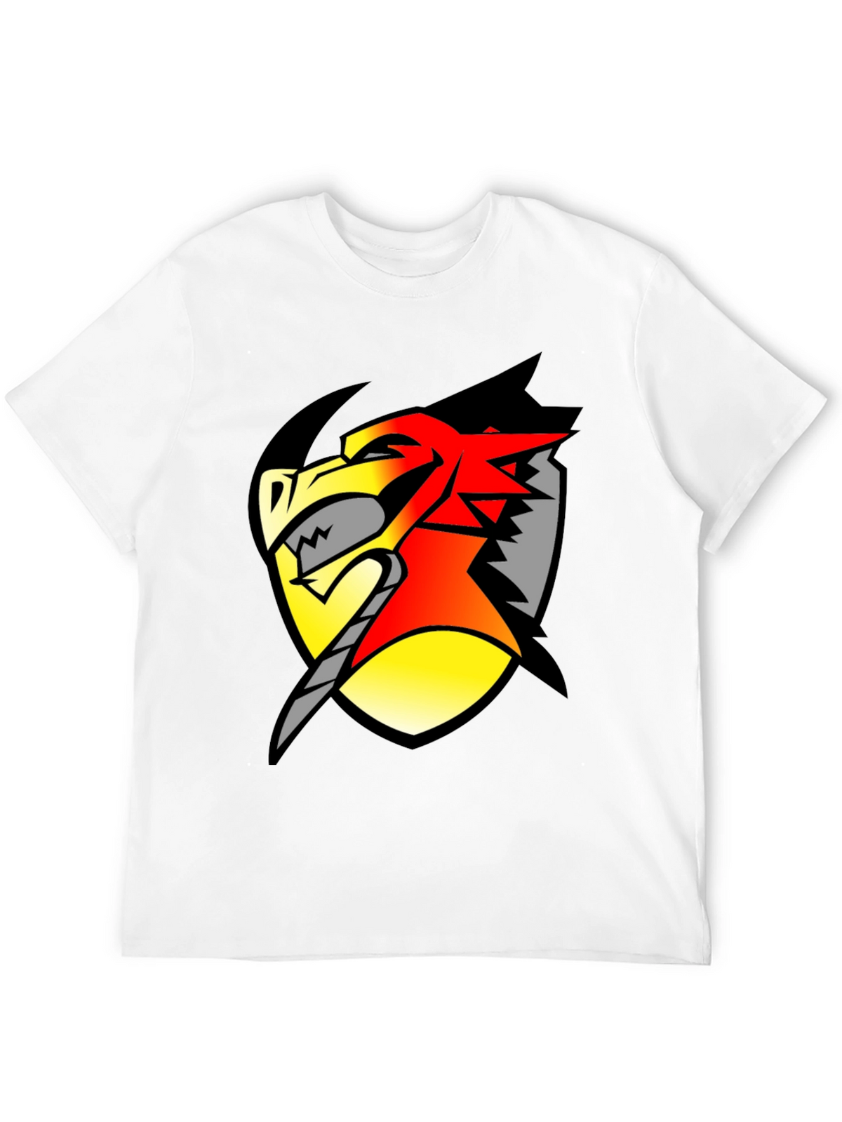 Dragon Shield Graphic Tee - Black