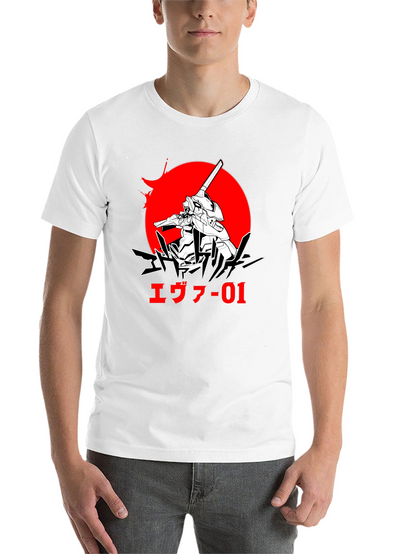 Evangelion Unit 01 Graphic T-Shirt Anime Manga Design