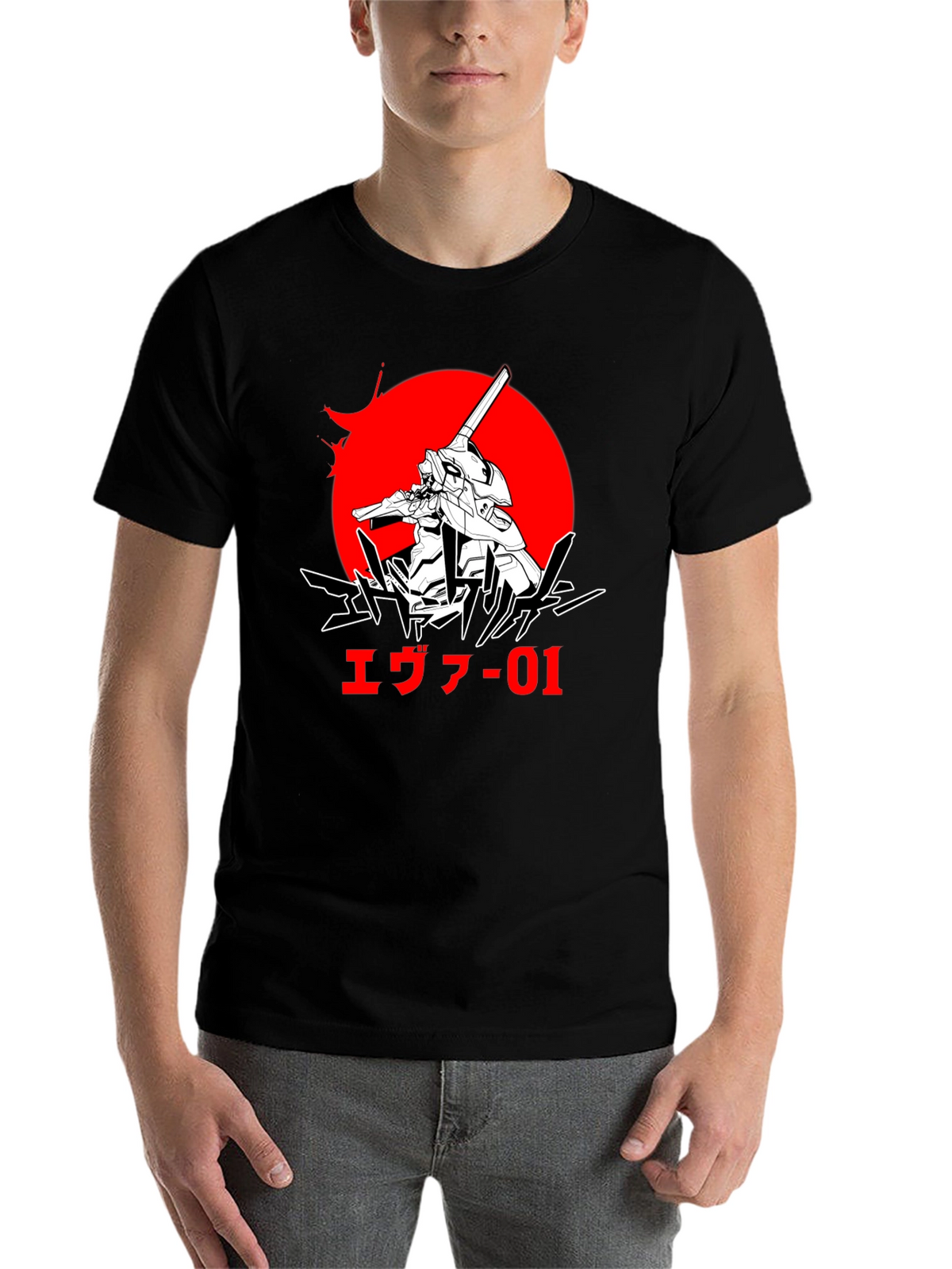 Evangelion Unit 01 Graphic T-Shirt Anime Manga Design