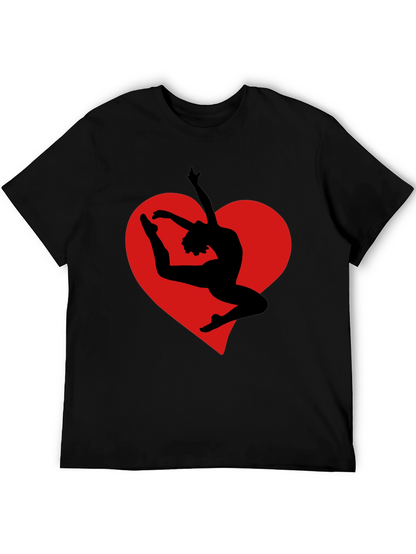 Dancing Heart Graphic T-Shirt