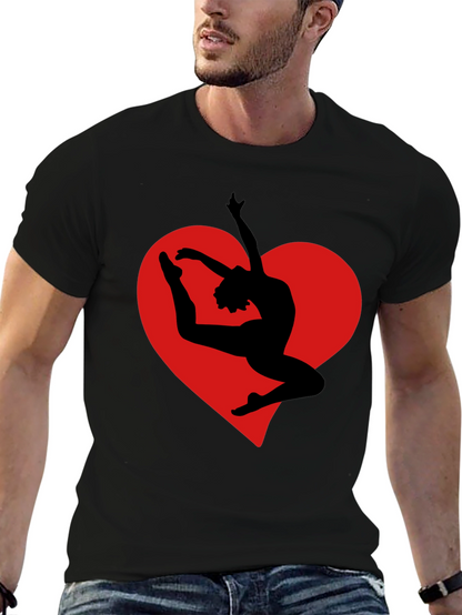 Dancing Heart Graphic T-Shirt