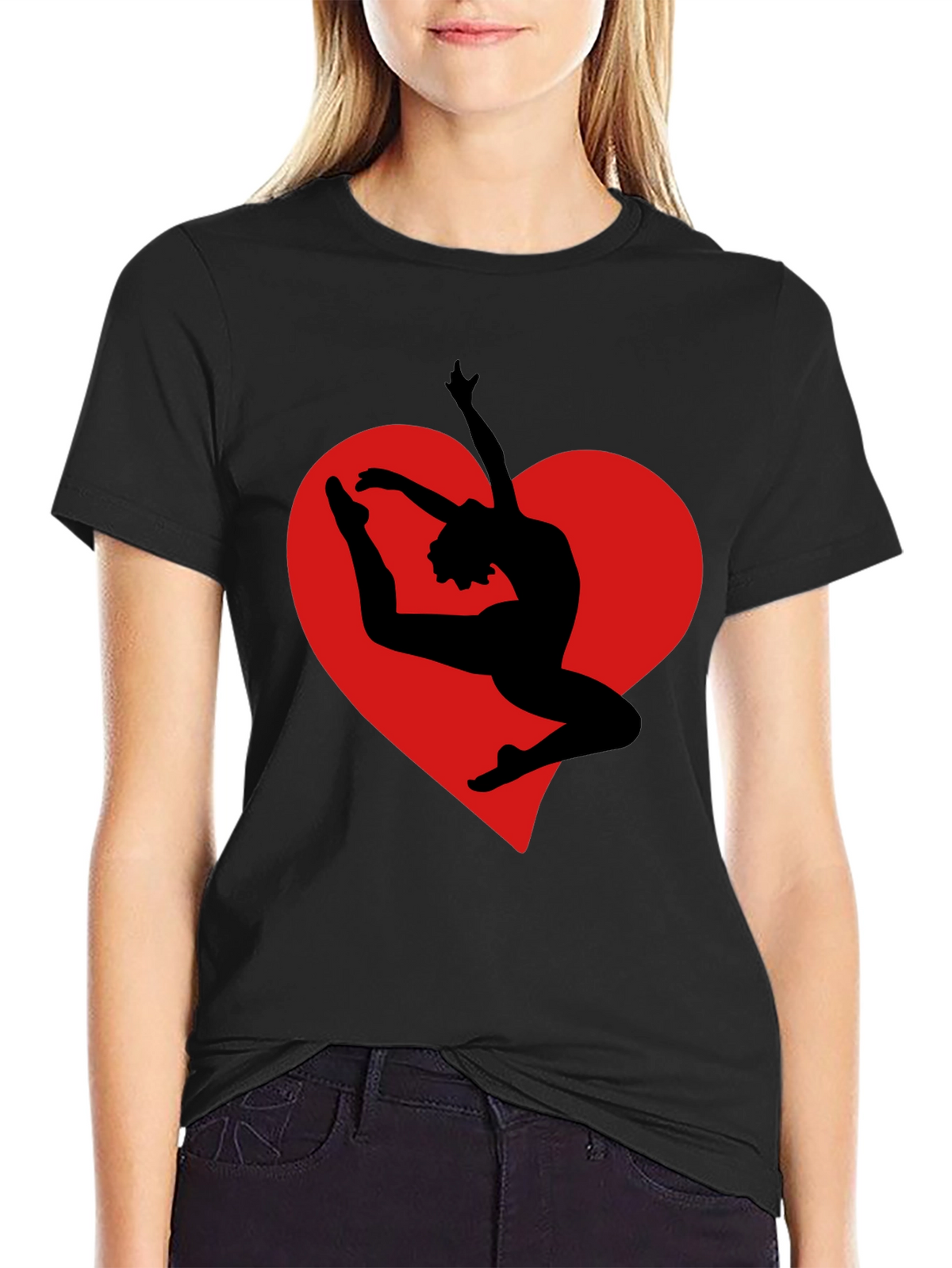 Dancing Heart Graphic T-Shirt
