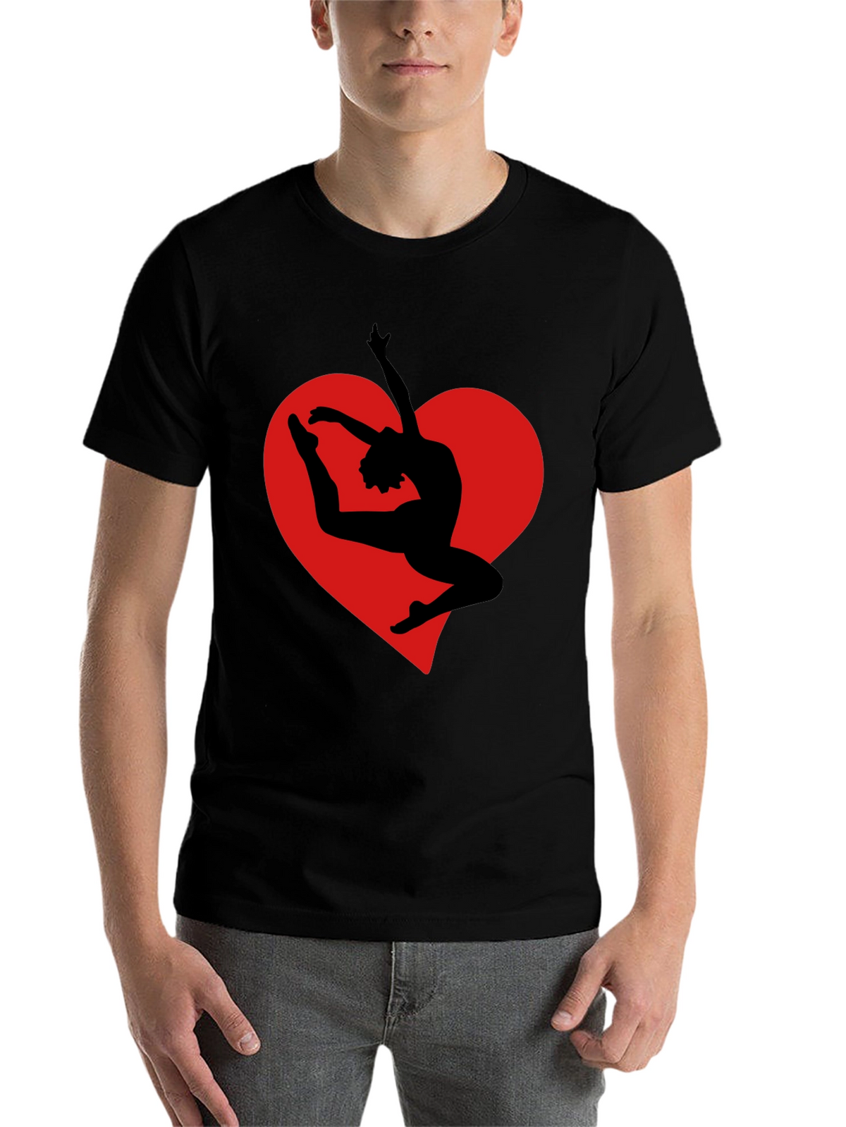 Dancing Heart Graphic T-Shirt