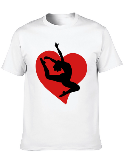 Dancing Heart Graphic T-Shirt
