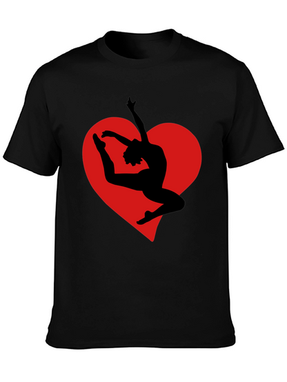 Dancing Heart Graphic T-Shirt