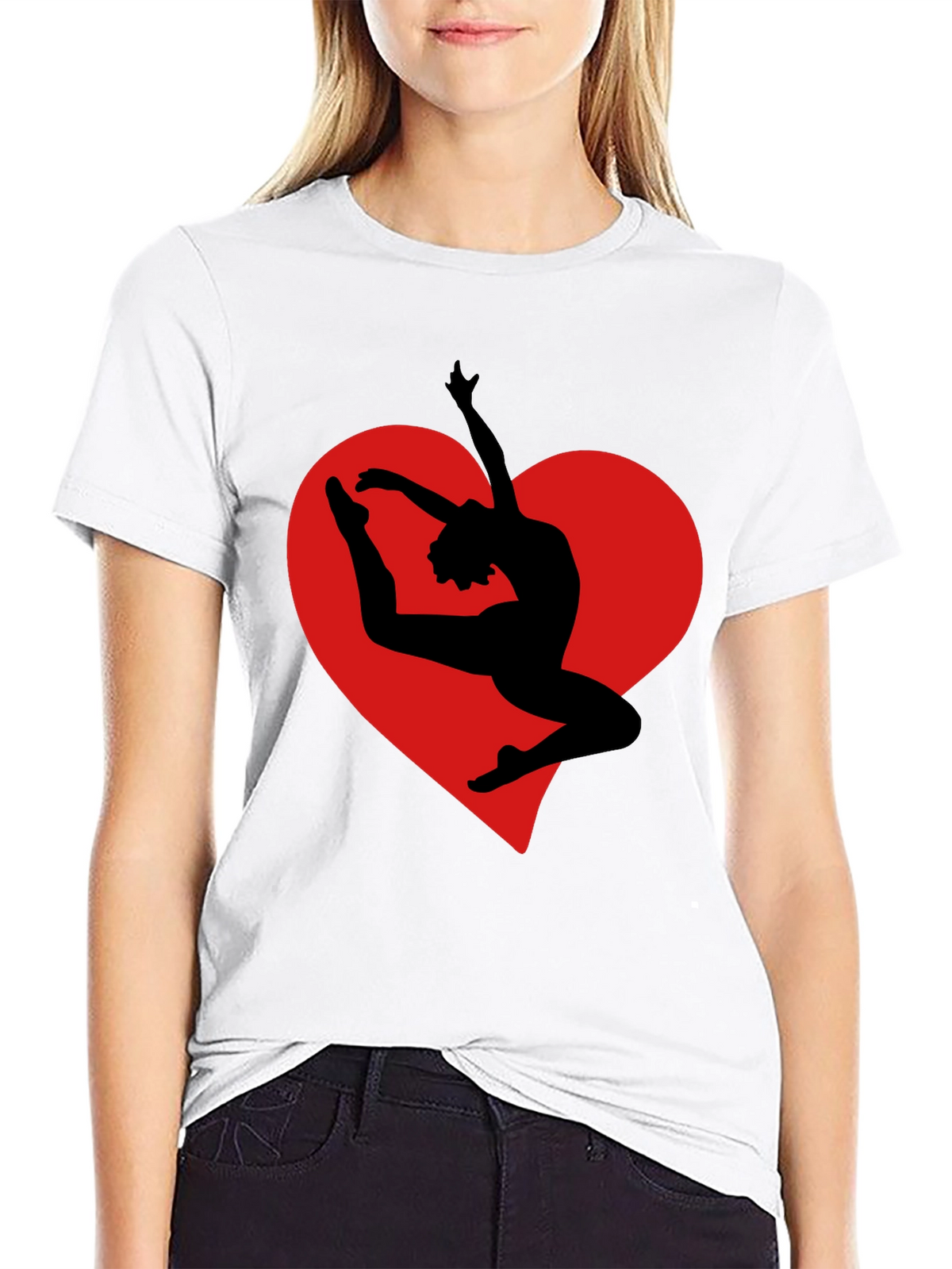 Dancing Heart Graphic T-Shirt