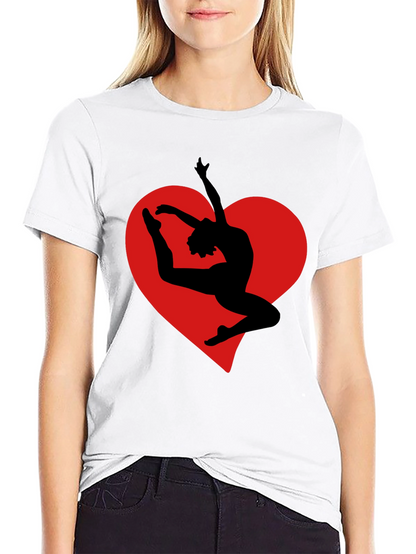 Dancing Heart Graphic T-Shirt