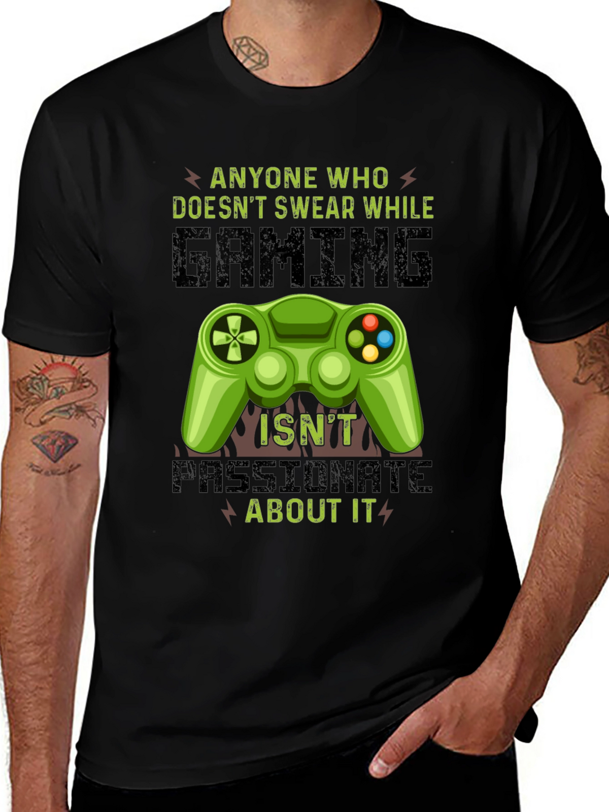 Gamer T-Shirt: Passionate Gaming Tee