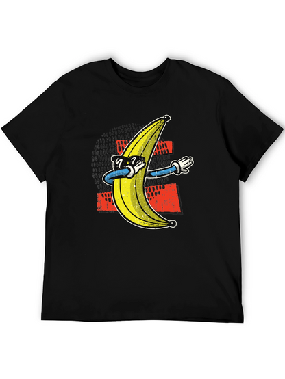 Dabbing Banana Graphic Tee - Funny Trendy T-Shirt