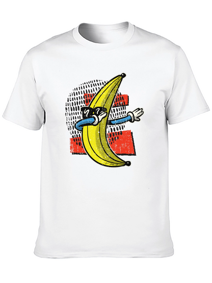 Dabbing Banana Graphic Tee - Funny Trendy T-Shirt