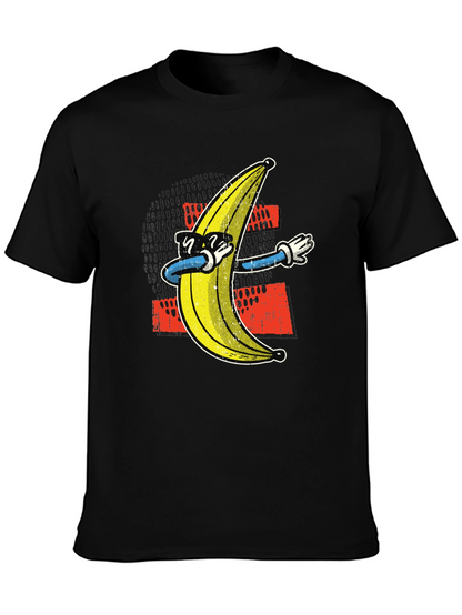 Dabbing Banana Graphic Tee - Funny Trendy T-Shirt