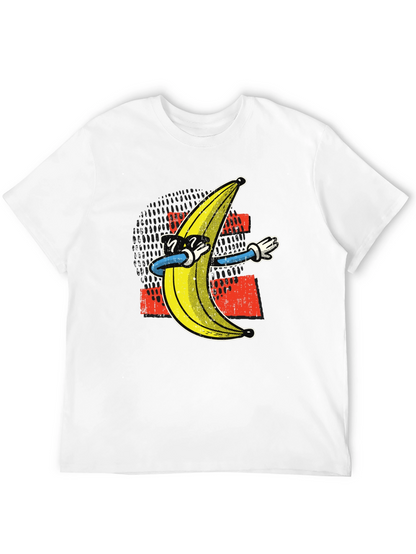 Dabbing Banana Graphic Tee - Funny Trendy T-Shirt