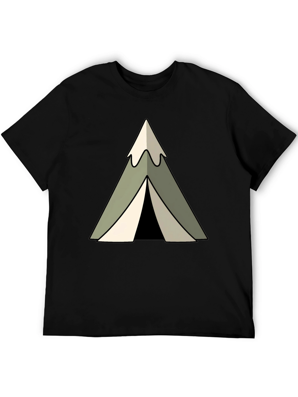 Camping Tent Graphic Tee - Adventure Awaits