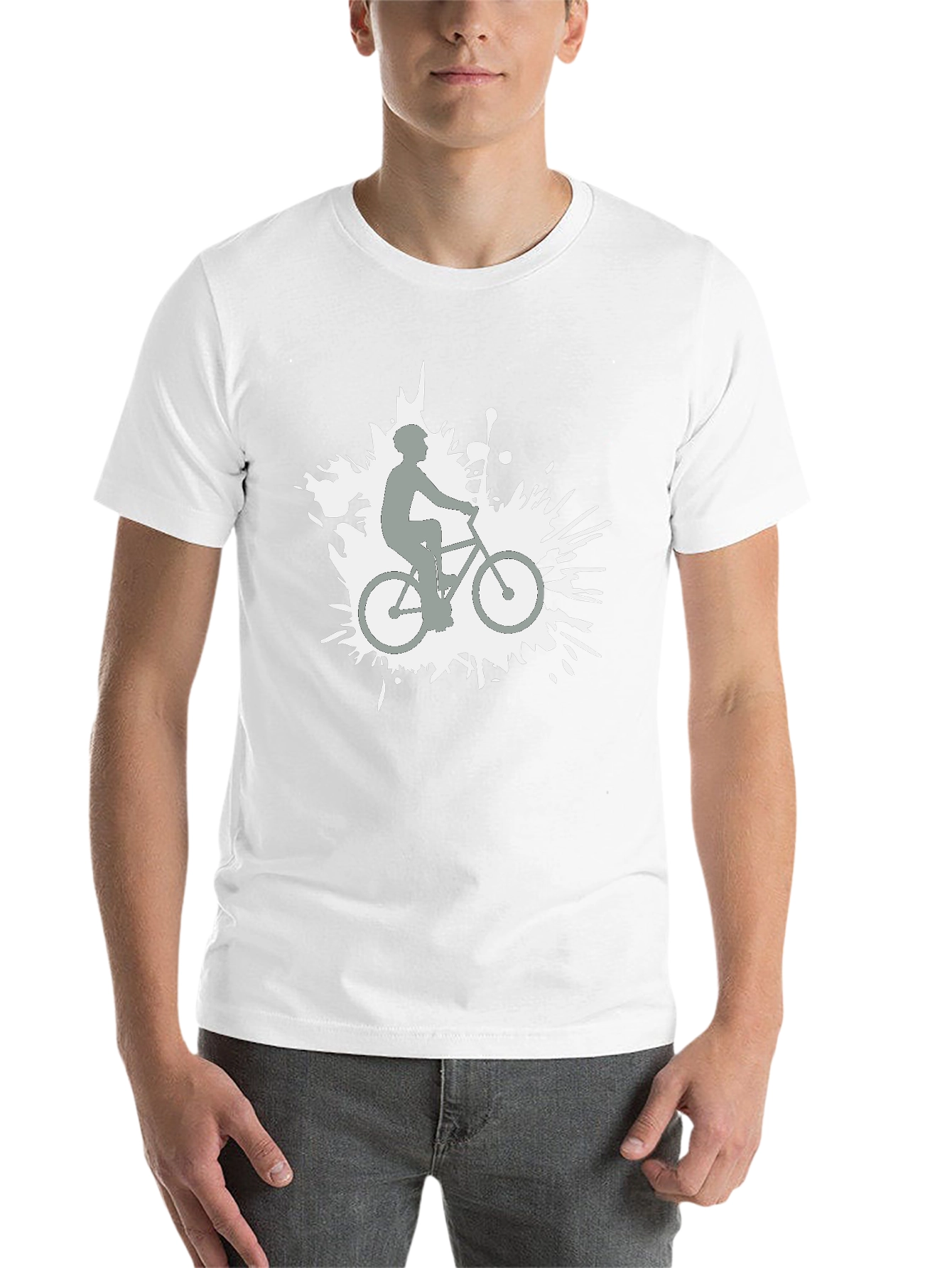 Black Biker Graphic Tee - Stylish Casual Wear