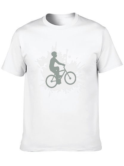 Black Biker Graphic Tee - Stylish Casual Wear