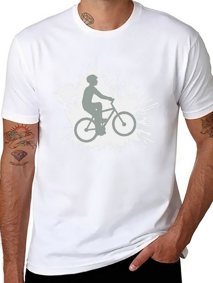 Black Biker Graphic Tee - Stylish Casual Wear
