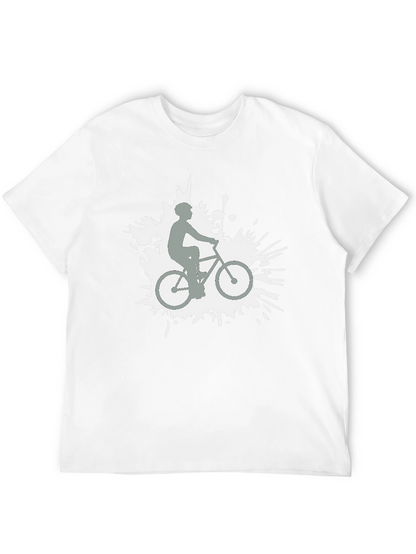 Black Biker Graphic Tee - Stylish Casual Wear