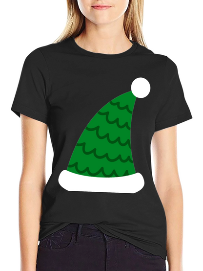 Festive Christmas Elf Hat T-Shirt
