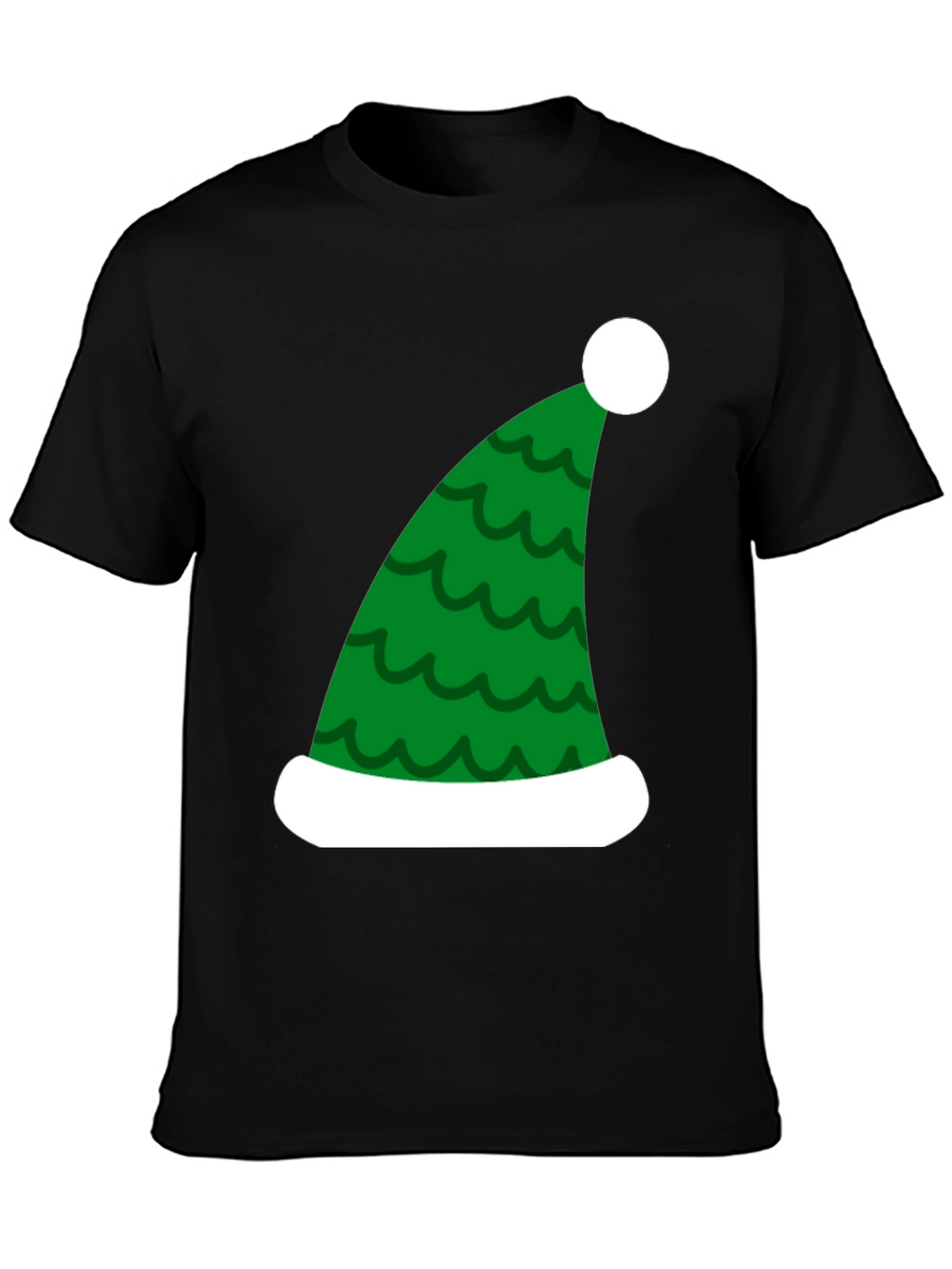 Festive Christmas Elf Hat T-Shirt