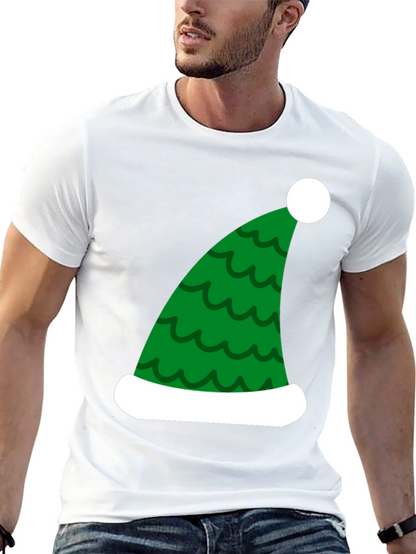 Festive Christmas Elf Hat T-Shirt