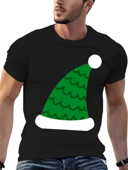 Festive Christmas Elf Hat T-Shirt