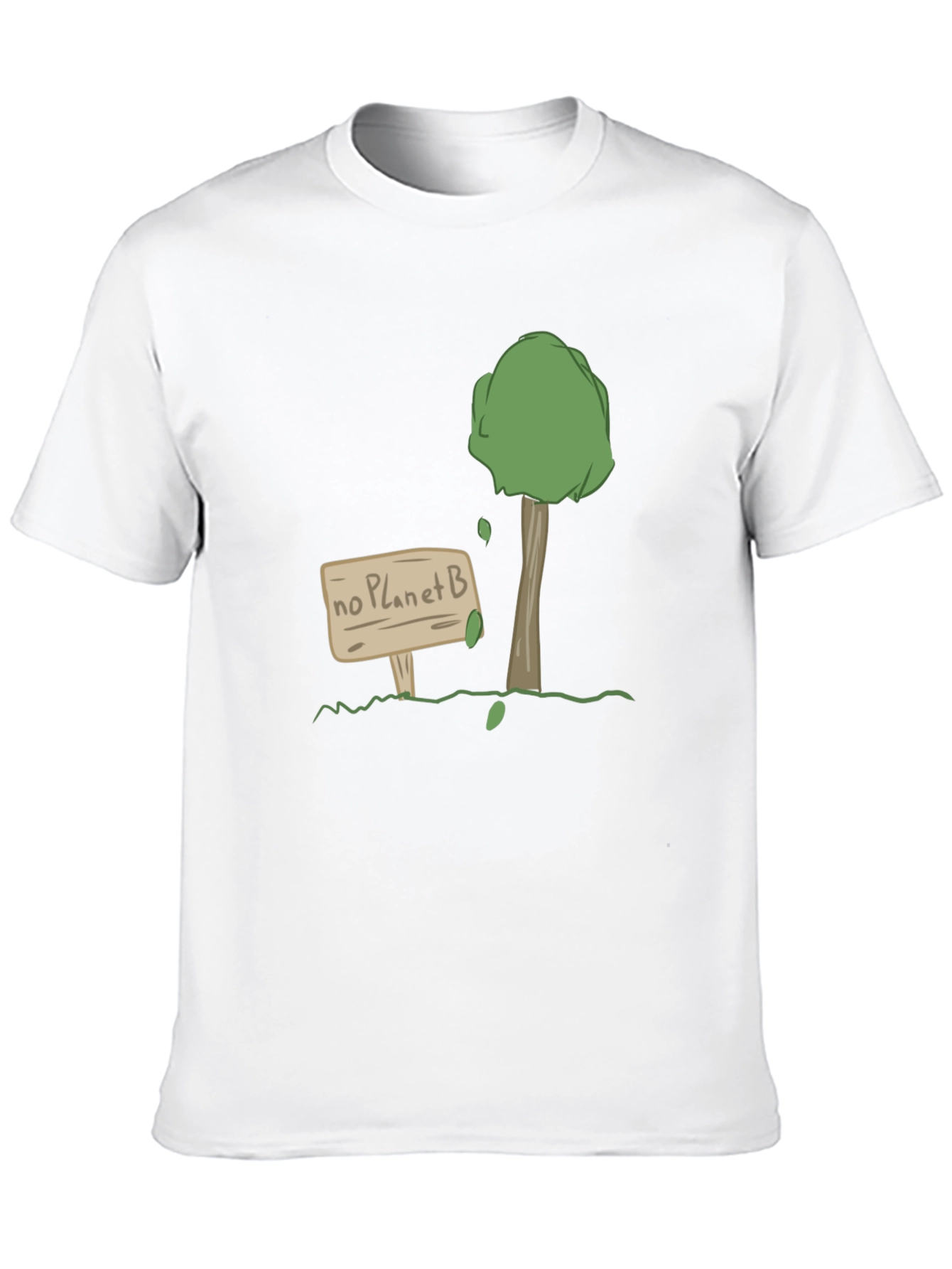 Eco-Friendly No Planet B Graphic T-Shirt