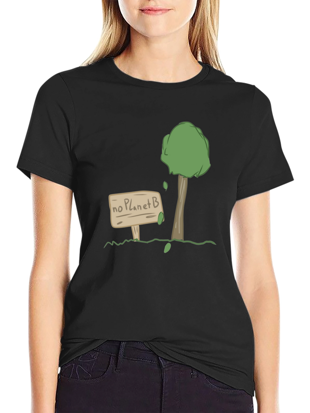 Eco-Friendly No Planet B Graphic T-Shirt