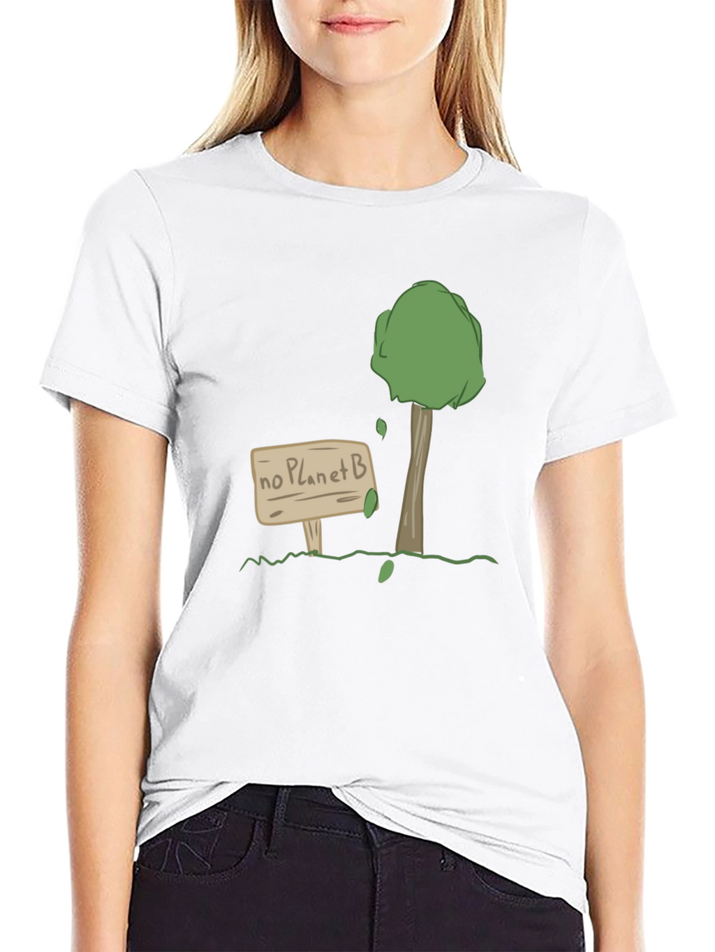 Eco-Friendly No Planet B Graphic T-Shirt
