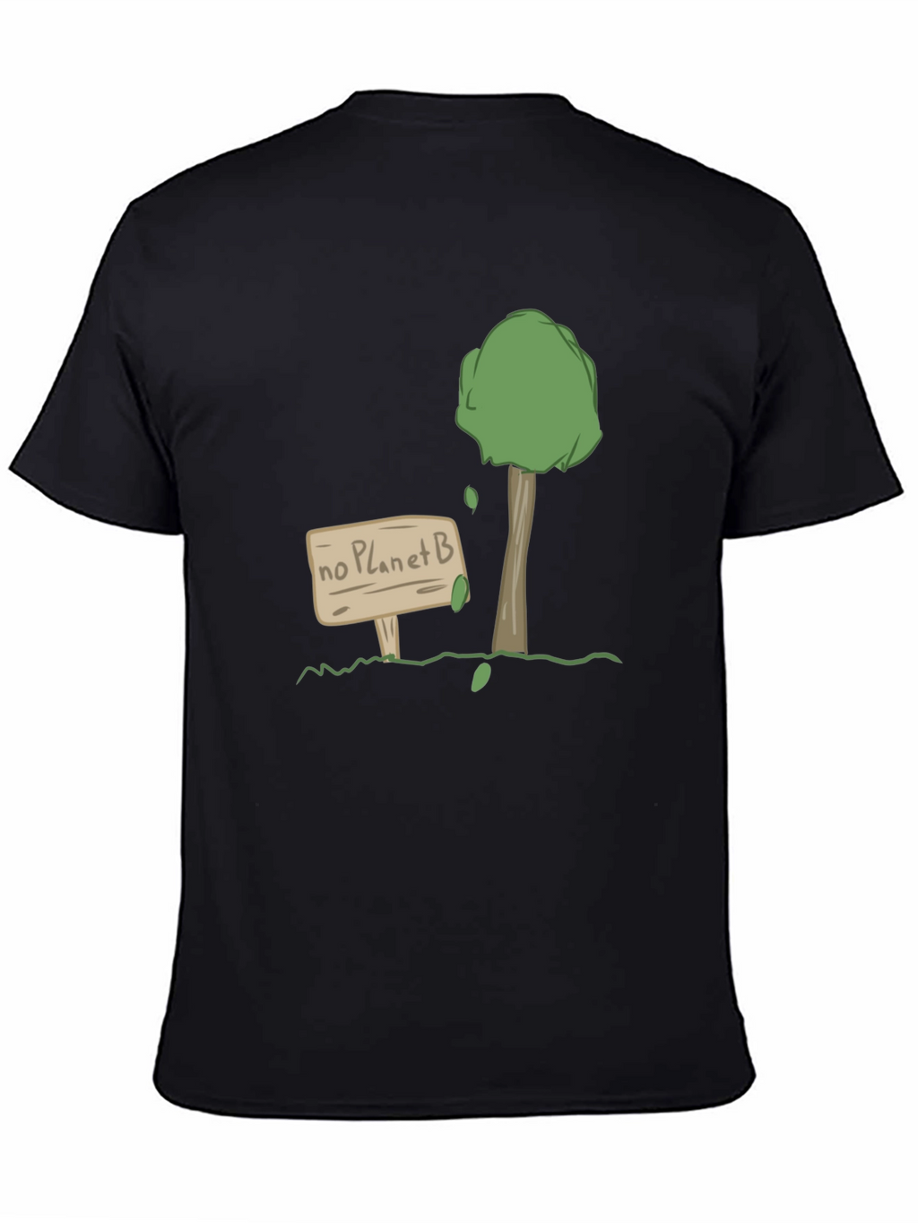 Eco-Friendly No Planet B Graphic T-Shirt