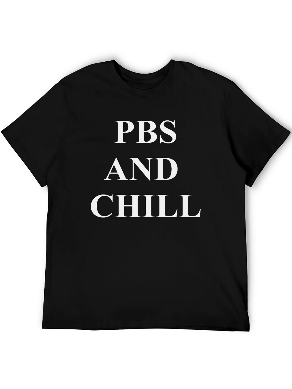 PBS and Chill Graphic Tee - Black
