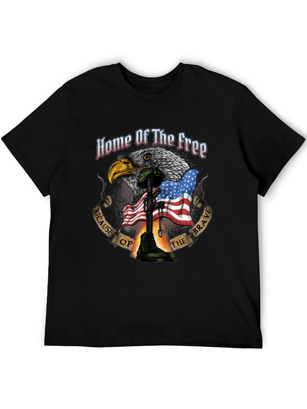 Home of the Free Patriotic T-Shirt
