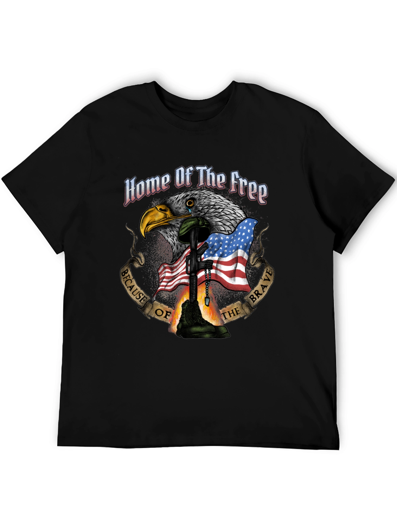 Home of the Free Patriotic T-Shirt