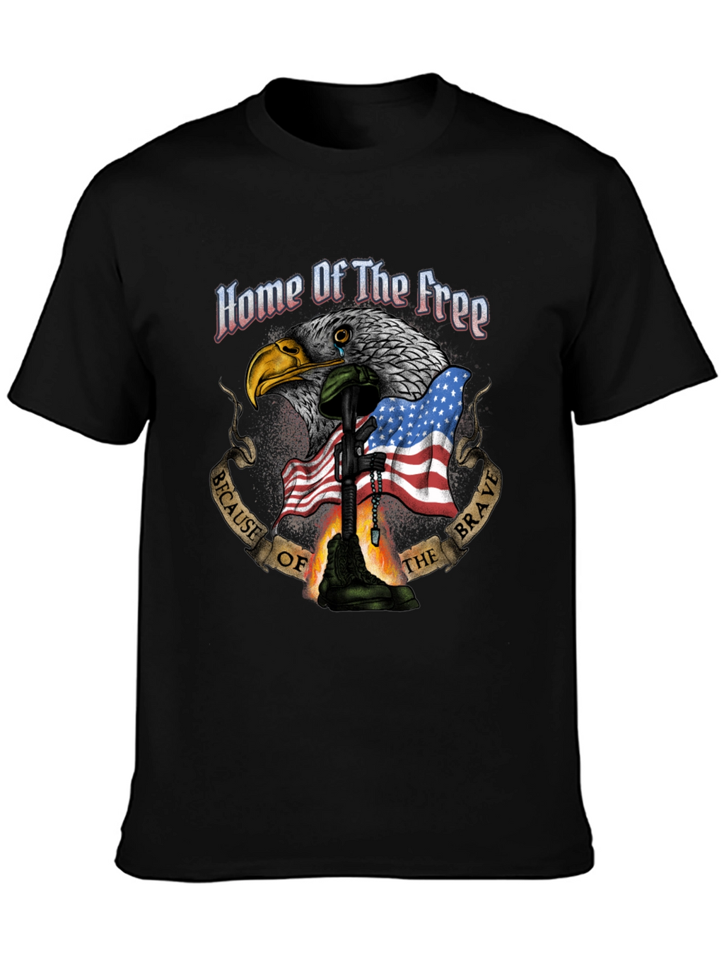 Home of the Free Patriotic T-Shirt