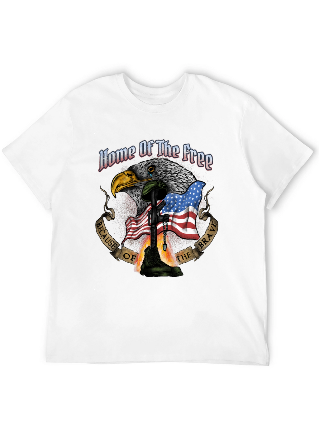 Home of the Free Patriotic T-Shirt
