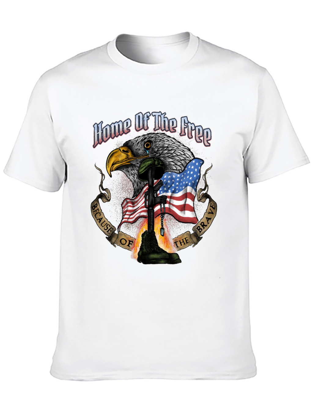 Home of the Free Patriotic T-Shirt