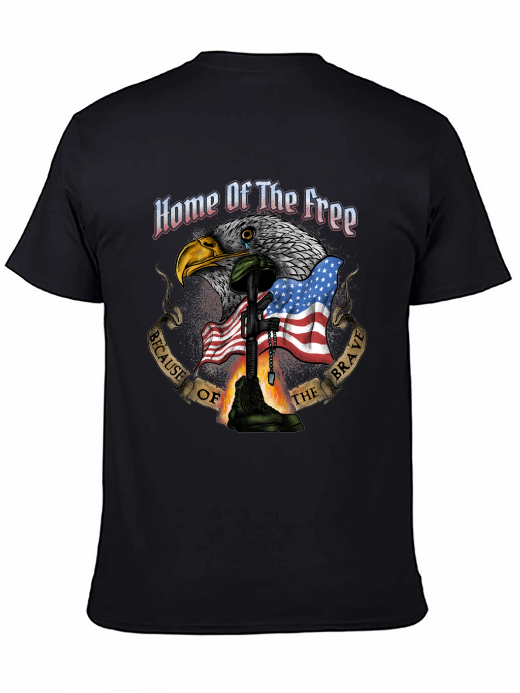 Home of the Free Patriotic T-Shirt