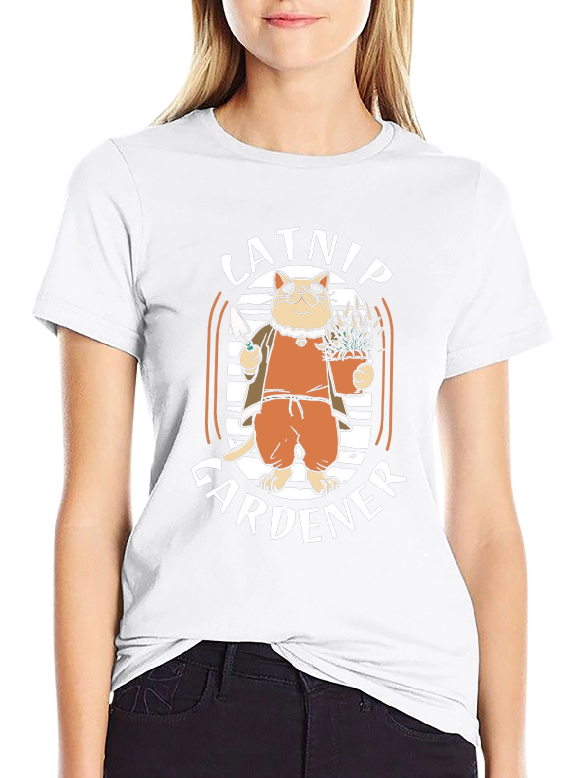 Catnip Gardener T-Shirt - Humorous Cat Lover Tee