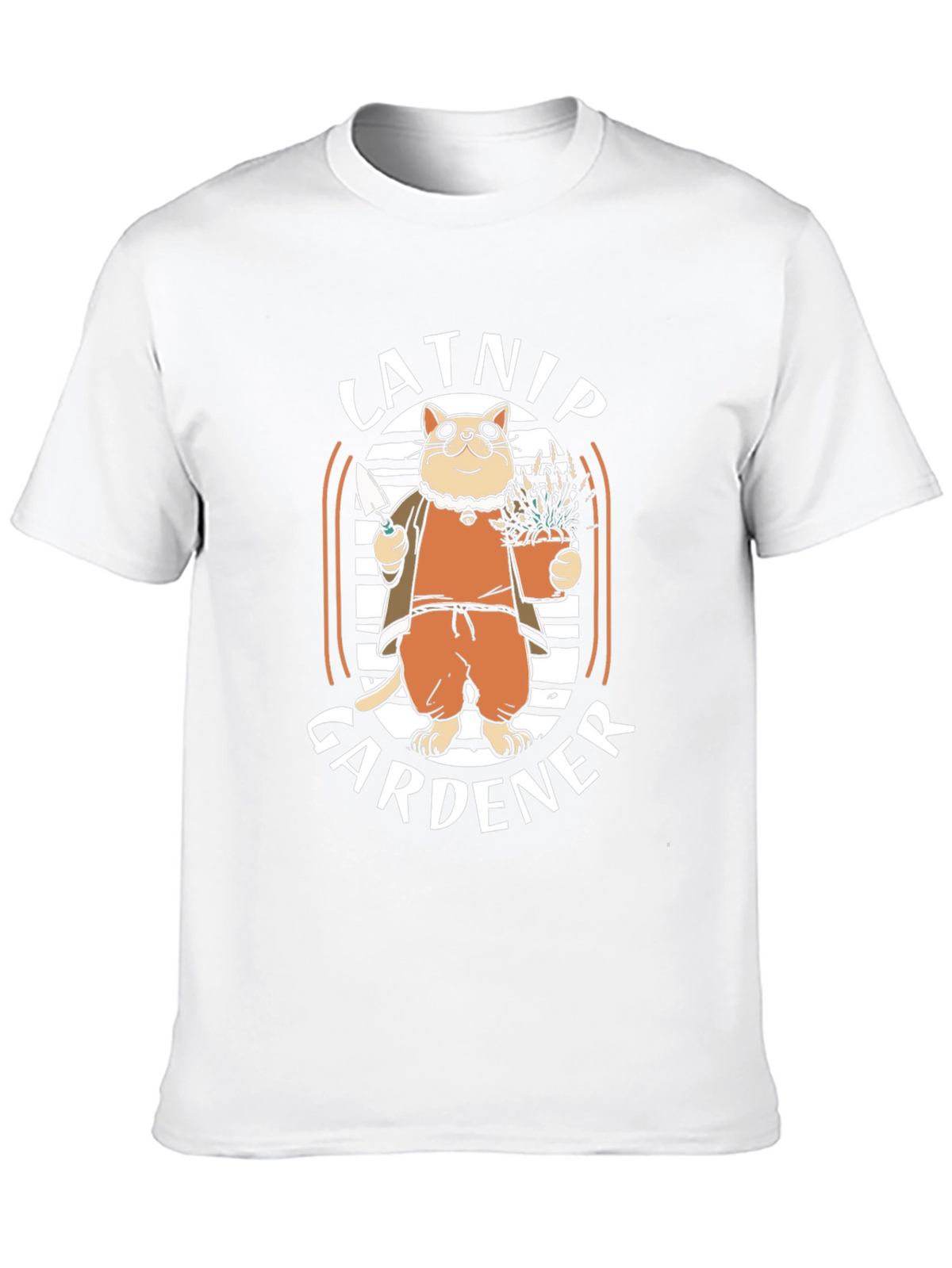 Catnip Gardener T-Shirt - Humorous Cat Lover Tee